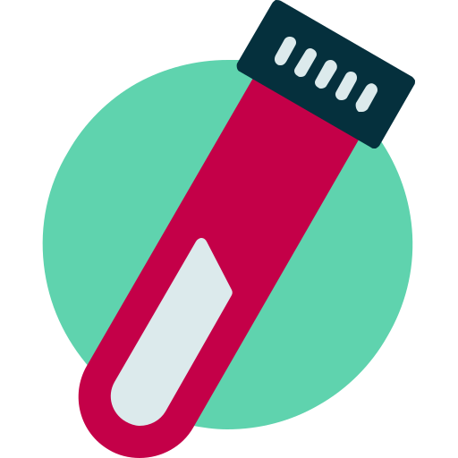 Early pregnancy health blood test Icon